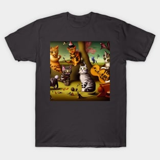 Jazz Cats Ready To Rehearse T-Shirt